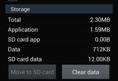 Samsung move apps to SD